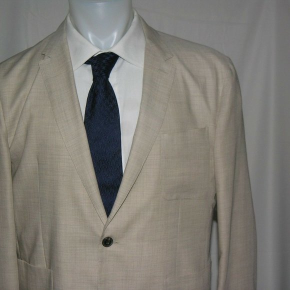Burberry London Two Button Cashmere Blazer 46R NEW